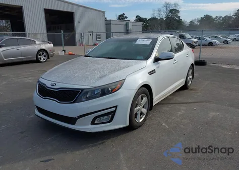 2014 Kia Optima Lx z USA, uszkodzony, nr VIN 5XXGM4A77EG275893